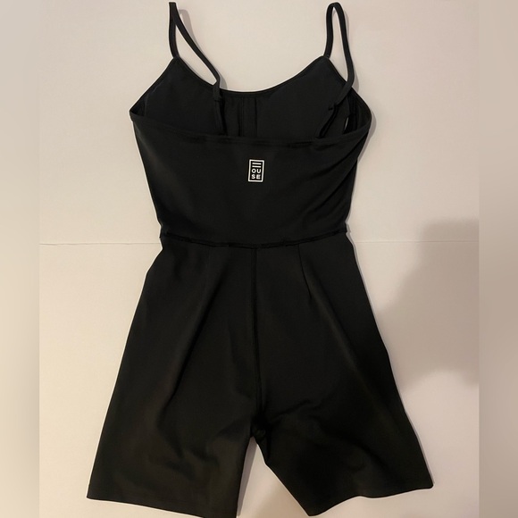 One Piece, brushed fabric. Featuring a 5" shorts length, removeable cups. - Picture 2 of 2